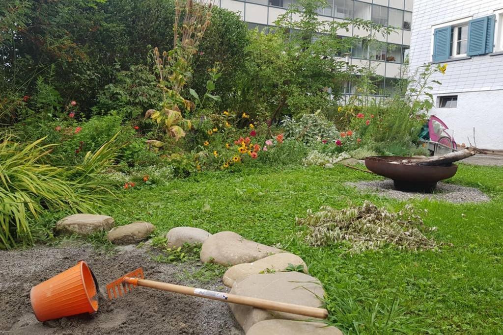 Ferienwohnung Am Hatler Brunnen Dornbirn Luaran gambar